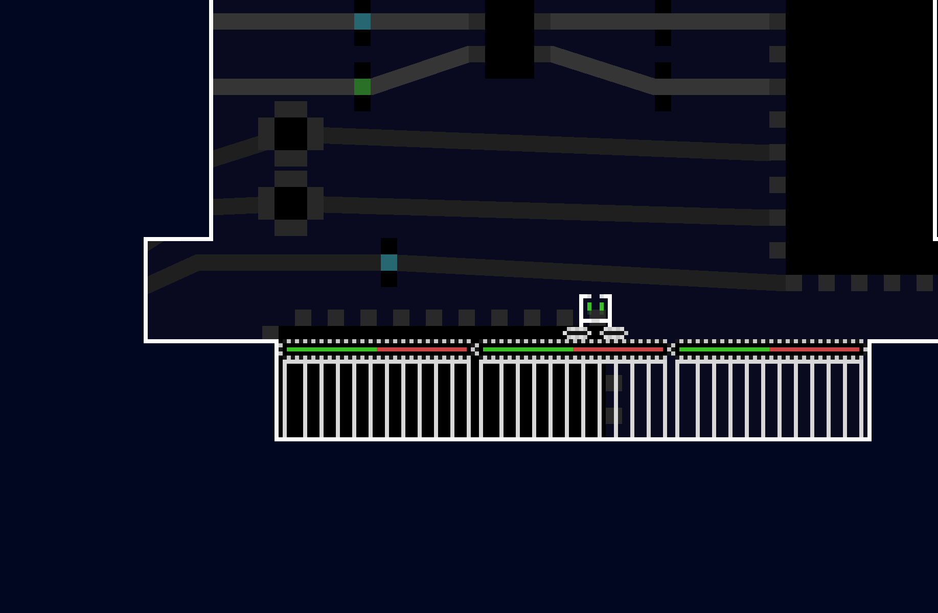 A screenshot of the work in progress game Inner Isn't Working.